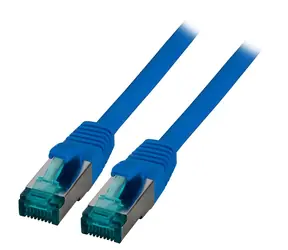 EFB blau / Patchkabel / Cat6A S/FTP / 5 m / RJ-45 / LSZH