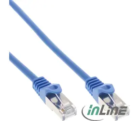 EFB Cat5e SF/UTP blau / Patchkabel / 5 m / RJ-45 / PVC / CCA