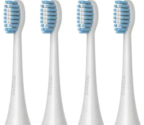4Swiss Sensitive Clean weiß / Ersatzköpfe / 4 Stück