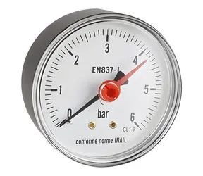 ICMA-Manometer 63 mm / Manometer / Gewinde 1/4" / 6 bar