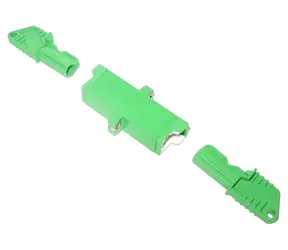 Xtendlan E2000-E2000 Simplex-Adapter APC grün / Optischer Adapter / Singlemode (SM) / Für optische Verteilerschränke