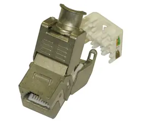 Xtendlan Keystone-Buchse RJ45 / Keystone-Modul / CAT6A / STP / Einrastmontage / werkzeuglos