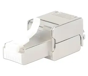 Intellinet Cat6a 10G RJ45-Stecker STP / RJ45-Stecker / Geschirmt / Vergoldete Kontakte / Werkzeuglos