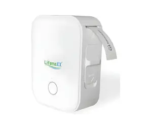 Technaxx Lifenaxx LX-048 weiß / Etikettendrucker / Thermodruck / Druckbreite 12 mm / USB-C / 1200 mAh