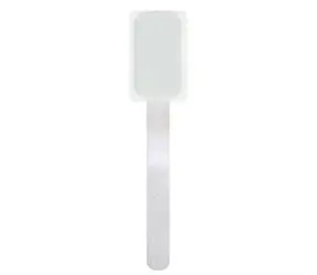 Schwaiger Klett-Markierungsbänder 90x12x2mm weiß / Kabeletiketten / 10 Stück