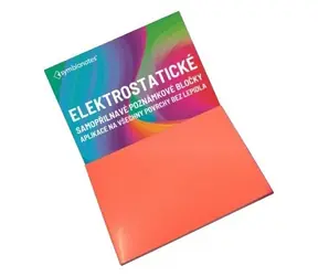 Fellowes Symbio Symbionotes rot / Elektrostatischer Notizblock / 70 x 100 mm / 100 Stück
