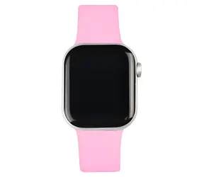 Ideal Uhrenarmband 38/40/41/42 S/M Bubblegum Pink / Silikonarmband / für Apple Watch / 20 mm