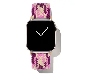 Ideal Soft Braid Cherry Crush / Armband für Apple Watch / 38/40/41/42 mm / Nylon, Polycarbonat
