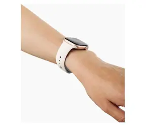 Ideal Uhrenarmband 38/40/41/42 S/M Cloud Dancer / Silikonarmband / für Apple Watch / 20 mm
