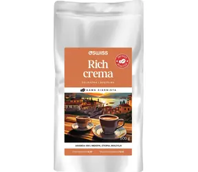 4Swiss Rich Crema 500 g / Kaffeebohnen / frisch geröstet