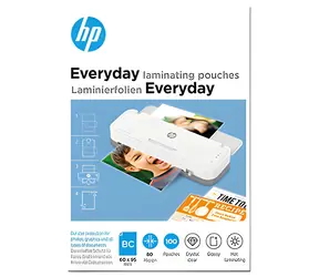 HP Everyday Visitenkarten 60 x 95 mm / Laminierfolie / 80 µm / glänzend / 100 Stück
