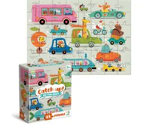 DODO Puzzle Fang sie: Unterwegs / 48 Teile / 32 x 23 cm