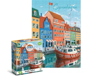 DODO Puzzle Städte: Kopenhagen / 250 Teile / 28 x 39 cm