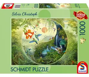 Schmidt Puzzle Im Kolibriwald / 1000 Teile