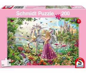 Schmidt Puzzle Fee im Zauberwald / 200 Teile / 43,2 × 29,1 cm