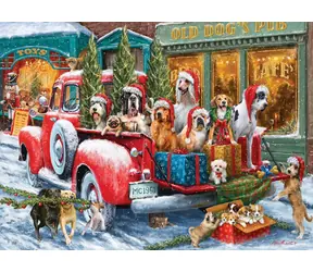 EUROGRAPHICS Puzzle Welpengeschenke / 1000 Teile / 68 x 48 cm