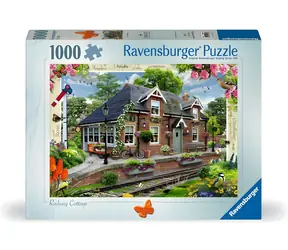 Ravensburger Puzzle Landhaus Nr. 13: Bahnhof / 1000 Teile