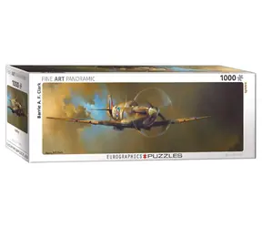 EUROGRAPHICS Panorama-Puzzle Spitfire / 1000 Teile / 99 x 33 cm