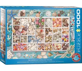 EUROGRAPHICS Puzzle Lauras Muschelsammlung / 1000 Teile / 68 × 48 cm