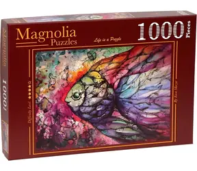 MAGNOLIA Puzzle Fisch / 1000 Teile / 68 x 48 cm