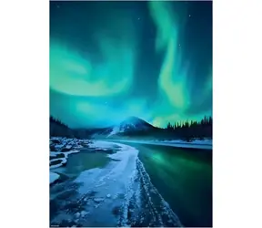 HEYE Puzzle Naturgewalten: Nordlichter / 1000 Teile / 50 x 70 cm