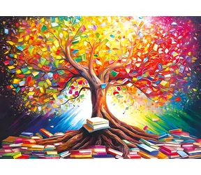 MAGNOLIA Puzzlebuch Baum / 1000 Teile / 68 x 48 cm