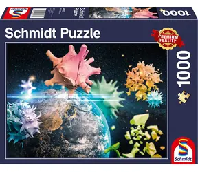 Schmidt Puzzle Planet Erde 2020 / 1000 Teile / ab 12 Jahren
