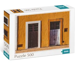 DODO Puzzle Gelbes Haus / 500 Teile / 47 x 33 cm