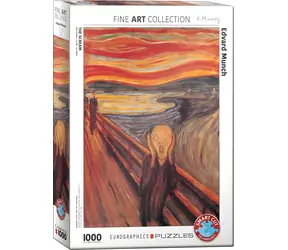 EUROGRAPHICS Puzzle Der Schrei / 1000 Teile / 48,89 x 67,63 cm