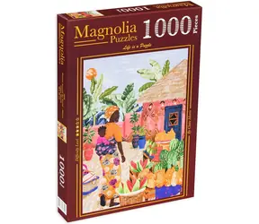 MAGNOLIA Puzzle Ghana / 1000 Teile / 48 x 68 cm