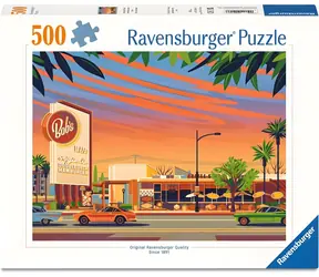 Ravensburger Puzzle Amerikanisches Restaurant / 500 Teile