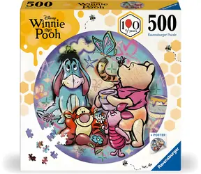 Ravensburger Rundes Puzzle Winnie Puuh / 500 Teile