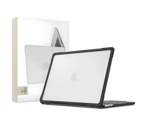 Tech-Protect Velar transparente schwarze Schutzhülle für MacBook Air 13" M2-M5 (2023-2026)