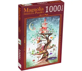 MAGNOLIA Puzzle Märchen über einen Baum / 1000 Teile / 48 x 68 cm