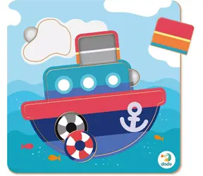 DODO Puzzle Dampfschiff / 5 Teile