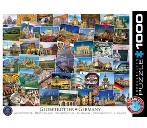 EUROGRAPHICS Puzzle Globetrotter - Deutschland / 1000 Teile / 68 × 48 cm