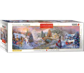 EUROGRAPHICS Panoramapuzzle „Auf dem Weg zu Oma“ / 1000 Teile / 99 x 33 cm