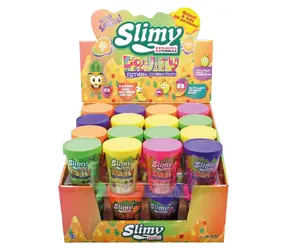 SLIMY Slime Fruity / Mischung aus Fruchtduft / Packung mit 32 Stück