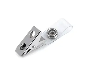 EuroSupplies Amerikanischer Clip / Etikettenclip / Metall / 100 Stück