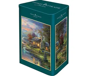 Schmidt Puzzle in der Metalldose „Naturparadies“ / 500 Teile / 48,1 × 34,1 cm