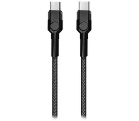 Colorway: Schwarz / Datenkabel: USB-C - USB-C / 60 W (3 A) / 1 m