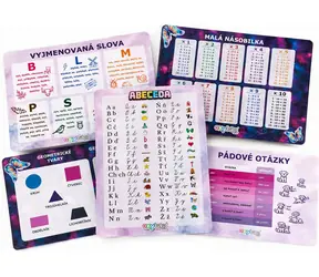 OXYBAG Lernkarten A4 Schmetterling / A4-Format / Vorschulkinder und 1. Klasse der Grundschule