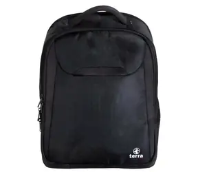 Terra PRO812 schwarz / Laptop-Rucksack / 17,3" / Polyester