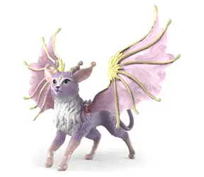 Schleich Figur Bayala Geflügelte Katze Drache 70846 / 5-12 Jahre / Kunststoff