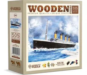 Wooden City Holzpuzzle Titanic 2in1 / 505 Teile