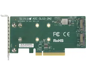 SuperMicro AOC-SLG3-2M2 / Controller / PCI Express / M.2