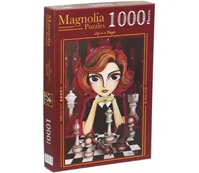 MAGNOLIA Puzzle Das Damengambit / 1000 Teile / 48 x 68 cm
