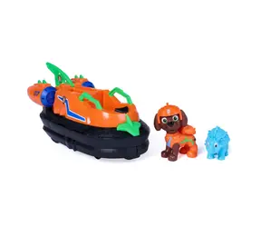 Spin Master Paw Patrol Dino Movie Zuma Hovercraft / 2 Figuren / ab 3 Jahren / 18 cm