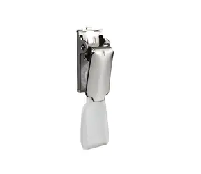 EuroSupplies Europäischer Clip / Clip / Metall / Ovalloch 15x3 mm / 100 Stück