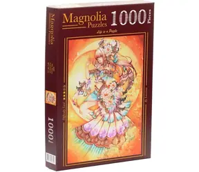 MAGNOLIA Puzzle Mond / 1000 Teile / 48 x 68 cm